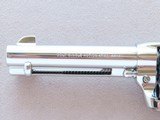 1993 Vintage Nickel Colt Single Action Army in .44-40 Caliber w/ 4.75" Inch Barrel
** Minty & Unfired Nickel Colt SAA **
SOLD - 5 of 25