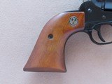1973 1st Year Production Ruger New Model Single Six .22 Revolver with Factory .22 WRF Cylinder
** Nice Honest & Clean Ruger ** SOLD - 7 of 25
