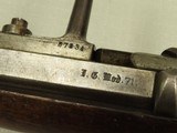Rare 1890's St. Denis Daudeteau Mauser Model 71/94 Dovitis Rifle
** Unique Uruguayan Military Rifle ** SOLD - 23 of 25