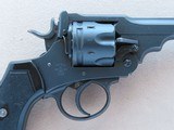 Scarce 1925 Vintage Enfield Webley Mark VI Revolver in .455 Webley
w/ WW2 British Holster
** Superb All-Original Example ** SOLD - 4 of 25