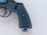 Scarce 1925 Vintage Enfield Webley Mark VI Revolver in .455 Webley
w/ WW2 British Holster
** Superb All-Original Example ** SOLD - 7 of 25