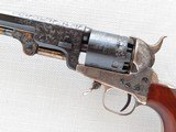 The Jefferson Davis 1851 Navy Revolver by United States Historical Society, Cal. .36 Percussion, Nicely Hand Engraved SOLD - 7 of 16