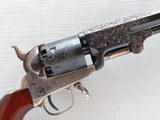 The Jefferson Davis 1851 Navy Revolver by United States Historical Society, Cal. .36 Percussion, Nicely Hand Engraved SOLD - 9 of 16