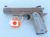Colt Model M45A1 1911 .45 ACP Pistol in Desert Sand Finish w/ Original Box, Etc.
** Unfired and Mint! **
SOLD - 2 of 25