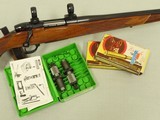 Vintage Weatherby Mark V Varmintmaster in .224 Weatherby Magnum w/ Bases, Rings, Dies, & Ammo
** Spectacular Neat Weatherby! ** - 25 of 25