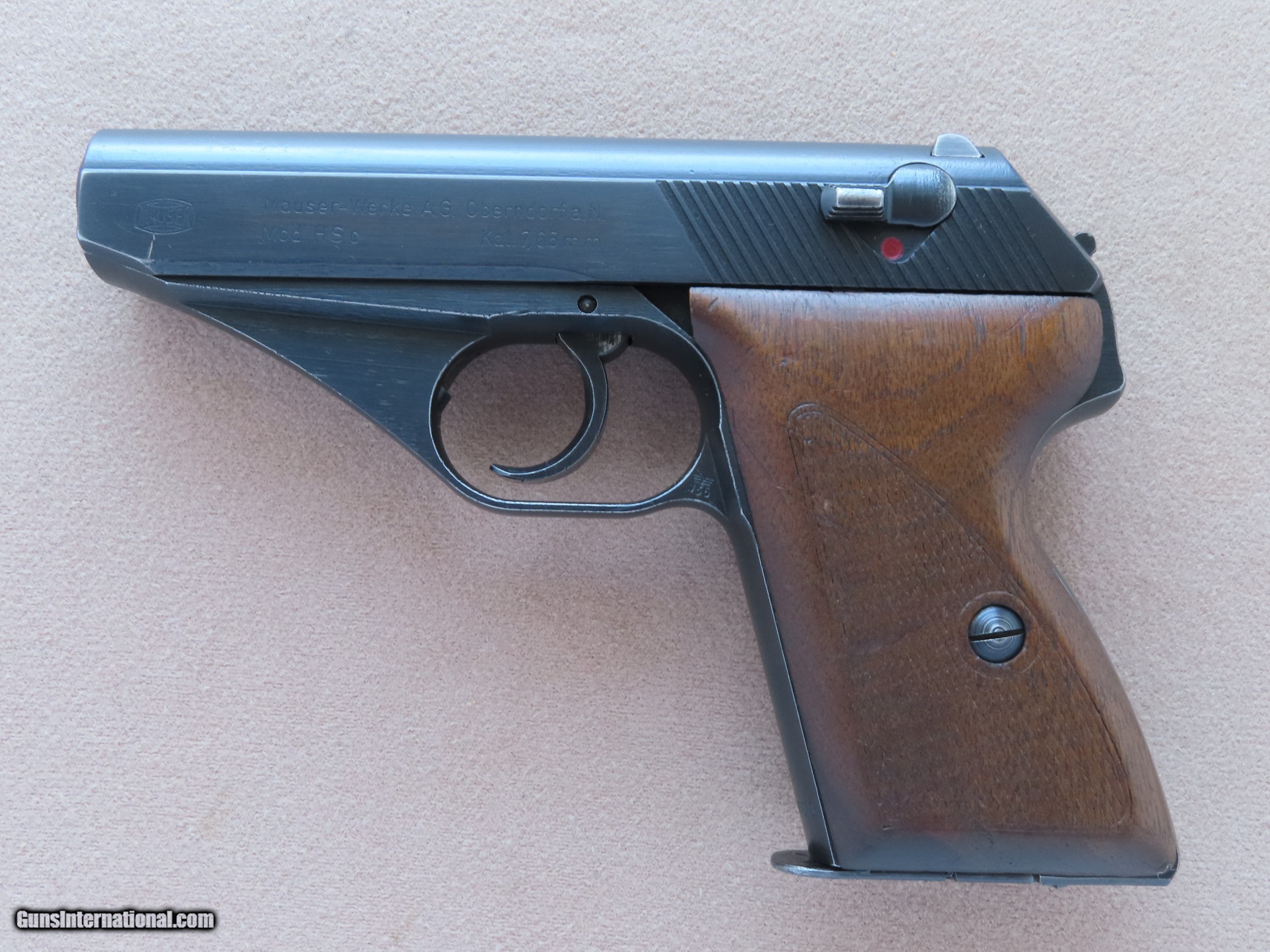 WW2 Nazi Germany Mauser HSC .32 ACP Pistol w/ Holster ** Eagle 135 ...