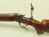 Karl Balbaugh Single Shot Custom Target Rifle in .40-65 Winchester Caliber SOLD - 8 of 25