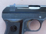WW2 Nazi CZ vz 27 Pistol in .32 ACP (7.65mm)
** Clean All-Original 1943 Example ** SOLD - 7 of 25