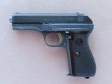 WW2 Nazi CZ vz 27 Pistol in .32 ACP (7.65mm)
** Clean All-Original 1943 Example ** SOLD - 1 of 25