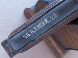 1912 Erfurt P-08 Luger 9mm Pistol w/ Machine Gun Company Unit Markings
** Cool WW1 Battle-Used Luger ** SOLD - 3 of 25