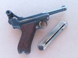 1912 Erfurt P-08 Luger 9mm Pistol w/ Machine Gun Company Unit Markings
** Cool WW1 Battle-Used Luger ** SOLD - 21 of 25