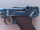 1912 Erfurt P-08 Luger 9mm Pistol w/ Machine Gun Company Unit Markings
** Cool WW1 Battle-Used Luger ** SOLD - 5 of 25