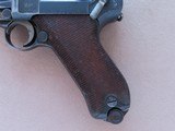 1912 Erfurt P-08 Luger 9mm Pistol w/ Machine Gun Company Unit Markings
** Cool WW1 Battle-Used Luger ** SOLD - 4 of 25