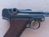 1912 Erfurt P-08 Luger 9mm Pistol w/ Machine Gun Company Unit Markings
** Cool WW1 Battle-Used Luger ** SOLD - 9 of 25