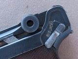 1912 Erfurt P-08 Luger 9mm Pistol w/ Machine Gun Company Unit Markings
** Cool WW1 Battle-Used Luger ** SOLD - 7 of 25