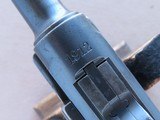 1912 Erfurt P-08 Luger 9mm Pistol w/ Machine Gun Company Unit Markings
** Cool WW1 Battle-Used Luger ** SOLD - 14 of 25