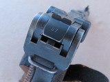 1912 Erfurt P-08 Luger 9mm Pistol w/ Machine Gun Company Unit Markings
** Cool WW1 Battle-Used Luger ** SOLD - 17 of 25