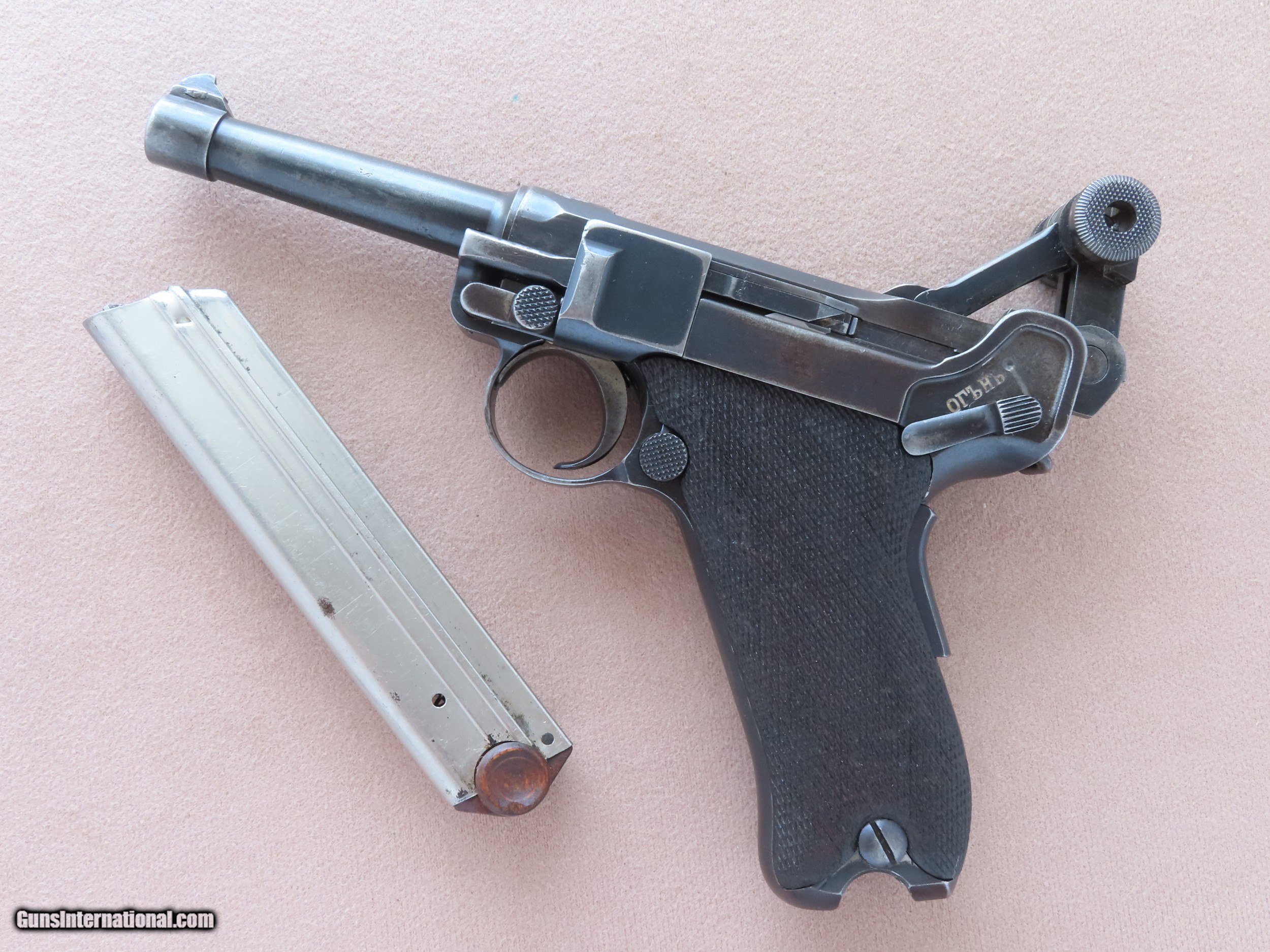 DWM 1906 Bulgarian Contract Luger in 9mm Luger Caliber ** Very Rare All ...