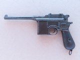 WW1 Mauser C96 Broomhandle Pistol in .30 Mauser
** All-Matching and All-Original ** SOLD - 6 of 25