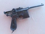 WW1 Mauser C96 Broomhandle Pistol in .30 Mauser
** All-Matching and All-Original ** SOLD - 24 of 25