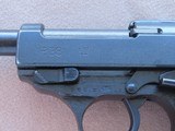 WW2 Vintage Mauser BYF44 Code P-38 Pistol in 9mm Luger
** All Matching & All-Original ** SOLD - 25 of 25