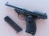 WW2 Vintage Mauser BYF44 Code P-38 Pistol in 9mm Luger
** All Matching & All-Original ** SOLD - 20 of 25