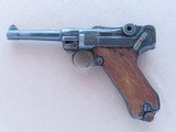 WW1 1916 German Erfurt P-08 Luger in 9mm
** All-Matching w/ Matching Magazine ** SOLD - 1 of 25