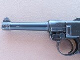 1913 Vintage German Military Erfurt P-08 Luger in 9mm Caliber
** Unit Marked & All-Matching Except Take-Down Lever ** SOLD - 4 of 25