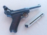 1913 Vintage German Military Erfurt P-08 Luger in 9mm Caliber
** Unit Marked & All-Matching Except Take-Down Lever ** SOLD - 25 of 25