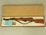 1991 Vintage C.G.A. Norinco SKS Rifle in 7.62x39 Caliber w/ Folding Spike Bayonet, Box, Owner's Manual, & Sling
*Excellent Example* SOLD - 1 of 25