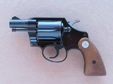 1968 Vintage 1st Issue Colt Lightweight Agent .38 Special Revolver SOLD - 1 of 25