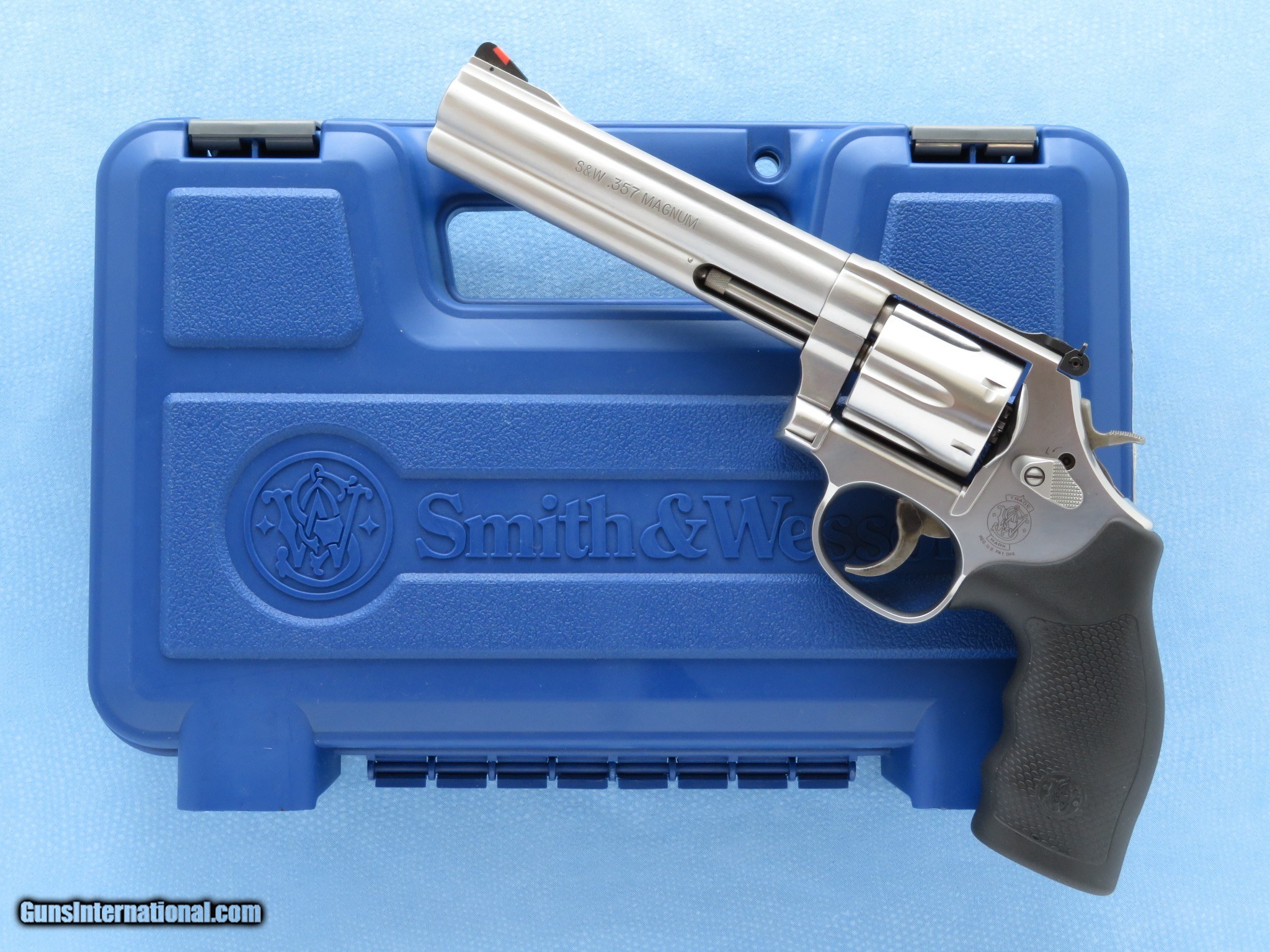 Smith And Wesson Model 686 Distinguished Combat Magnum Cal 357 Magnum 6 Inch Barrel Sold