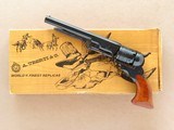 Aldo Uberti Paterson with Loading Lever, Cal. .36 Percussion, Excellent Reproduction of the Colt Paterson Revolver - 1 of 10