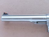 1982 Vintage Ruger Stainless Steel Redhawk .44 Magnum Revolver w/ Spectacular Stag Grips with Ruger Medallions
** 7.5" Barrel ** SOLD - 4 of 25