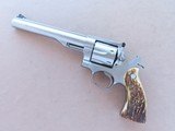 1982 Vintage Ruger Stainless Steel Redhawk .44 Magnum Revolver w/ Spectacular Stag Grips with Ruger Medallions
** 7.5" Barrel ** SOLD - 25 of 25