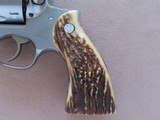 1982 Vintage Ruger Stainless Steel Redhawk .44 Magnum Revolver w/ Spectacular Stag Grips with Ruger Medallions
** 7.5" Barrel ** SOLD - 2 of 25