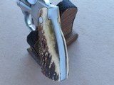 1982 Vintage Ruger Stainless Steel Redhawk .44 Magnum Revolver w/ Spectacular Stag Grips with Ruger Medallions
** 7.5" Barrel ** SOLD - 13 of 25