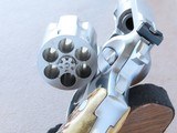 1982 Vintage Ruger Stainless Steel Redhawk .44 Magnum Revolver w/ Spectacular Stag Grips with Ruger Medallions
** 7.5" Barrel ** SOLD - 21 of 25