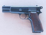WW2 German Occupation Nazi FN Browning Hi Power 9mm Pistol
** Attractive Old Refinish ** SOLD - 1 of 25