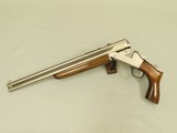 RARE Factory Nickel Finish / Pistol Grip Savage Model 24VS in .357 Remington Maximum and 20 Gauge
** One of the Rarest Savage Combo Guns! ** SOLD - 16 of 25