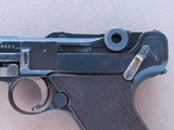 WW2 German Luftwaffe Contract 1937 Krieghoff P-08 Luger in 9mm
** All-Original & All-Matching Except for Magazine ** - 3 of 25