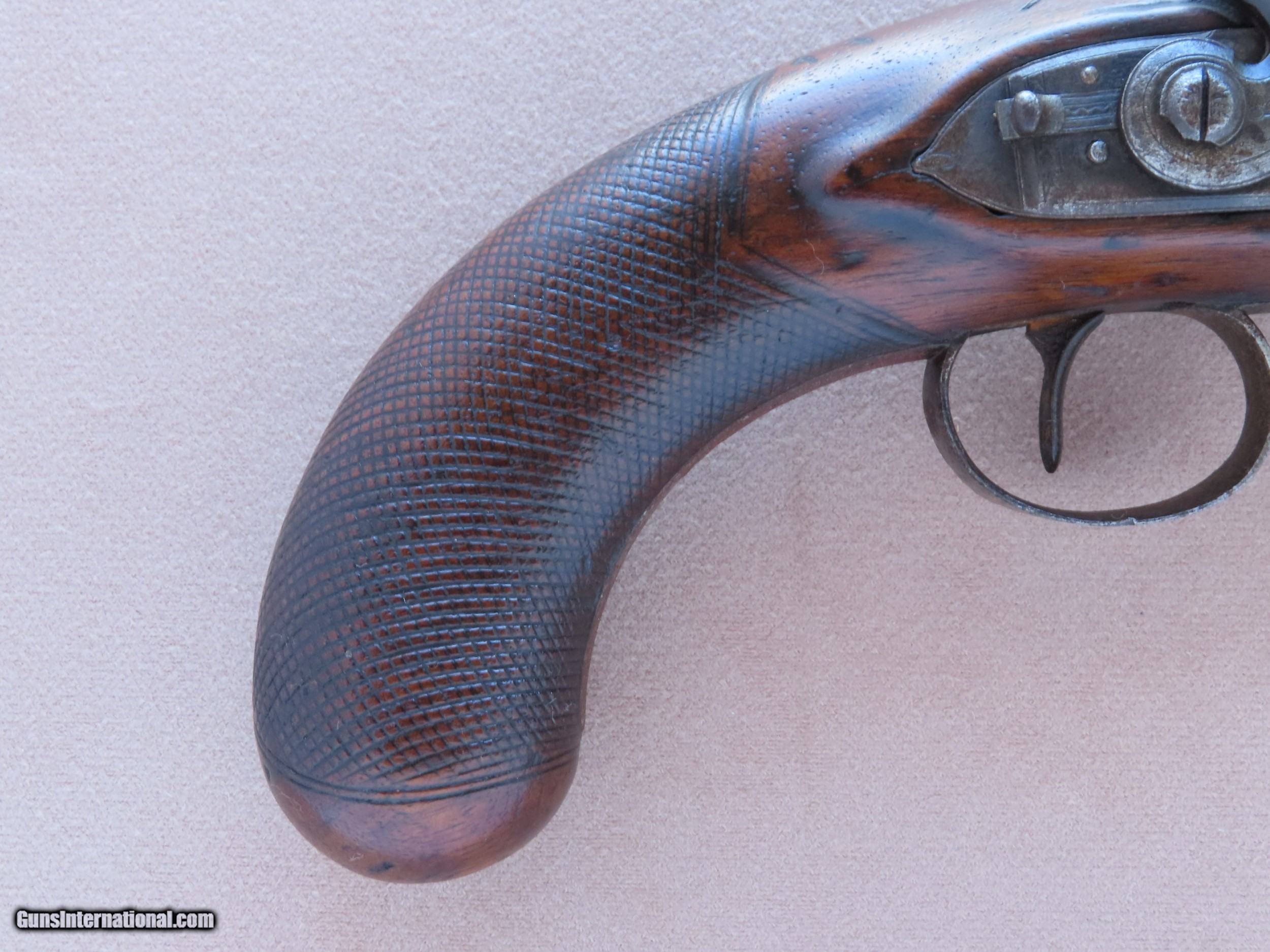 Antique Scottish Innes & Thomson .62 Caliber Flintlock Officer's SOLD