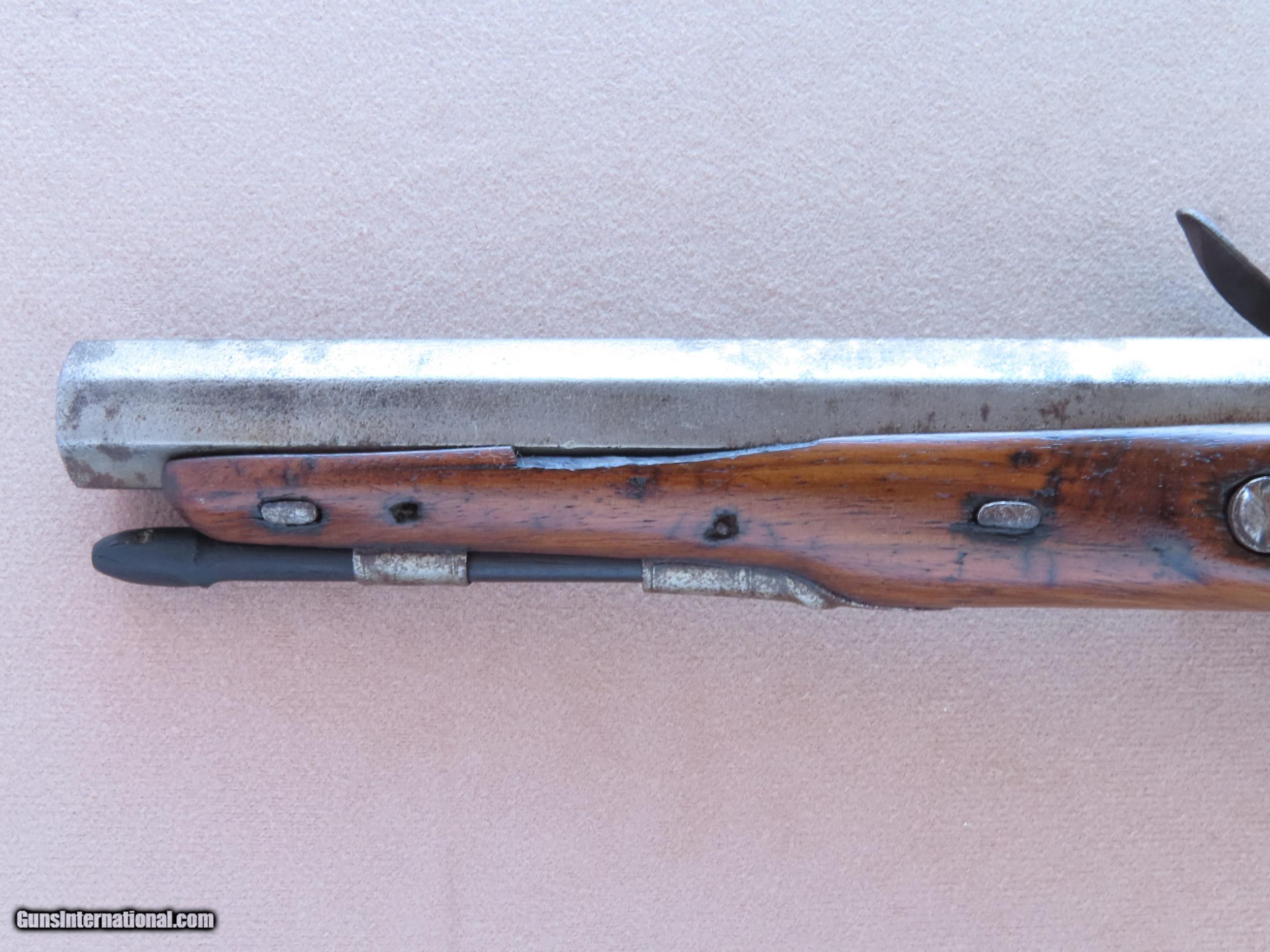 Antique Scottish Innes & Thomson .62 Caliber Flintlock Officer's SOLD