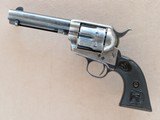 Colt Frontier Six Shooter, 1st Generation, 1891 Vintage, Cal. .44/40, 4 3/4 Inch Barrel SOLD - 2 of 11