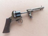 Beautiful & Unique Antique Mariette Brevete Pinfire Double-Action Revolver
** Ring Trigger & Serial Number 6 ** - 13 of 25