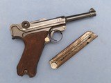 1911 Dated DWM P-08 Luger in 9mm
** Reworked for Police After WW1 ** SOLD - 22 of 25