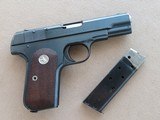 Colt Model 1908 Type IV Minty Condition, Cal. .380 ACP, 1928 Vintage SOLD - 18 of 18