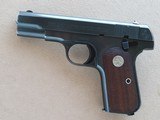 Colt Model 1908 Type IV Minty Condition, Cal. .380 ACP, 1928 Vintage SOLD - 6 of 18