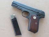 Colt Model 1908 Type IV Minty Condition, Cal. .380 ACP, 1928 Vintage SOLD - 17 of 18