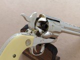 1969 Vintage 2nd Generation 5.5" Colt Single Action Army in .357 Magnum w/ Custom Engraving, Grips, and Nickel Plating SOLD - 24 of 25